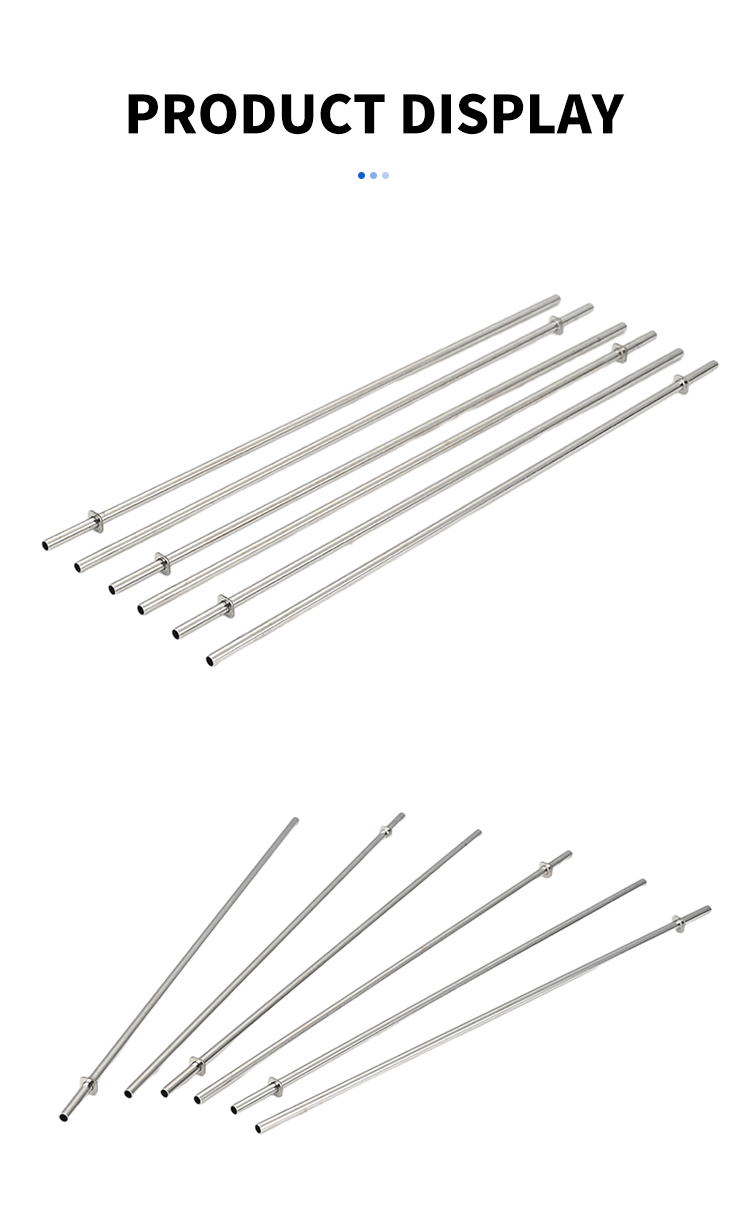 Customized 304 316L Stainless Steel Capillary Tubes for Medical Grade Laser Cutting Without Magnetic Tubes