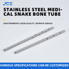 China Wholesale Bright Welded Tube Round Stainless Steel Tube Ring Sea Wave Tube Low Price