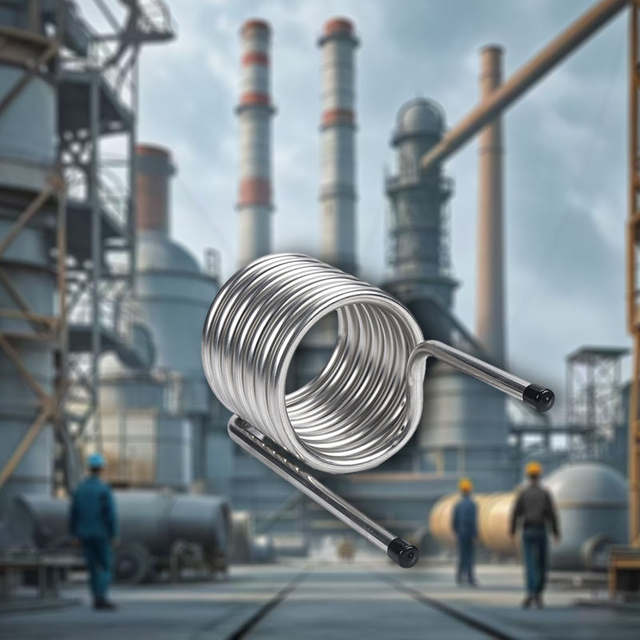 304 stainless steel heating coils can be customized and processed