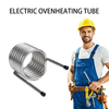 Stainless steel industrial heating tubes