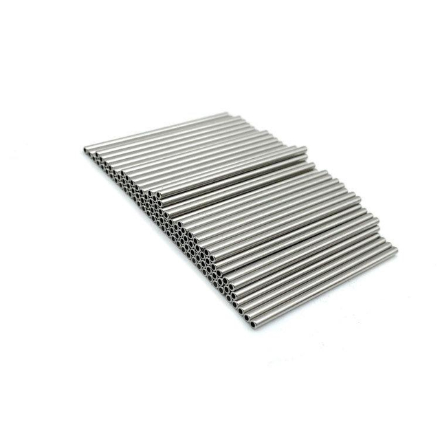 Custom - sized round stainless steel capillary tubes