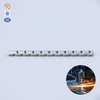 Laser-cut medical-grade seamless stainless steel tubes