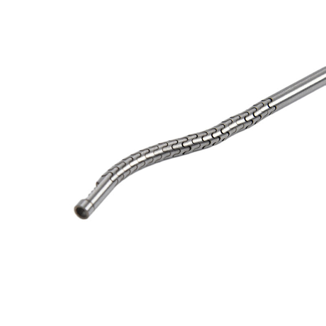 Customized Stainless Steel Medical Serpentine Tubing Stainless Steel Capillary Tubing Endoscopic Serpentine Tubing