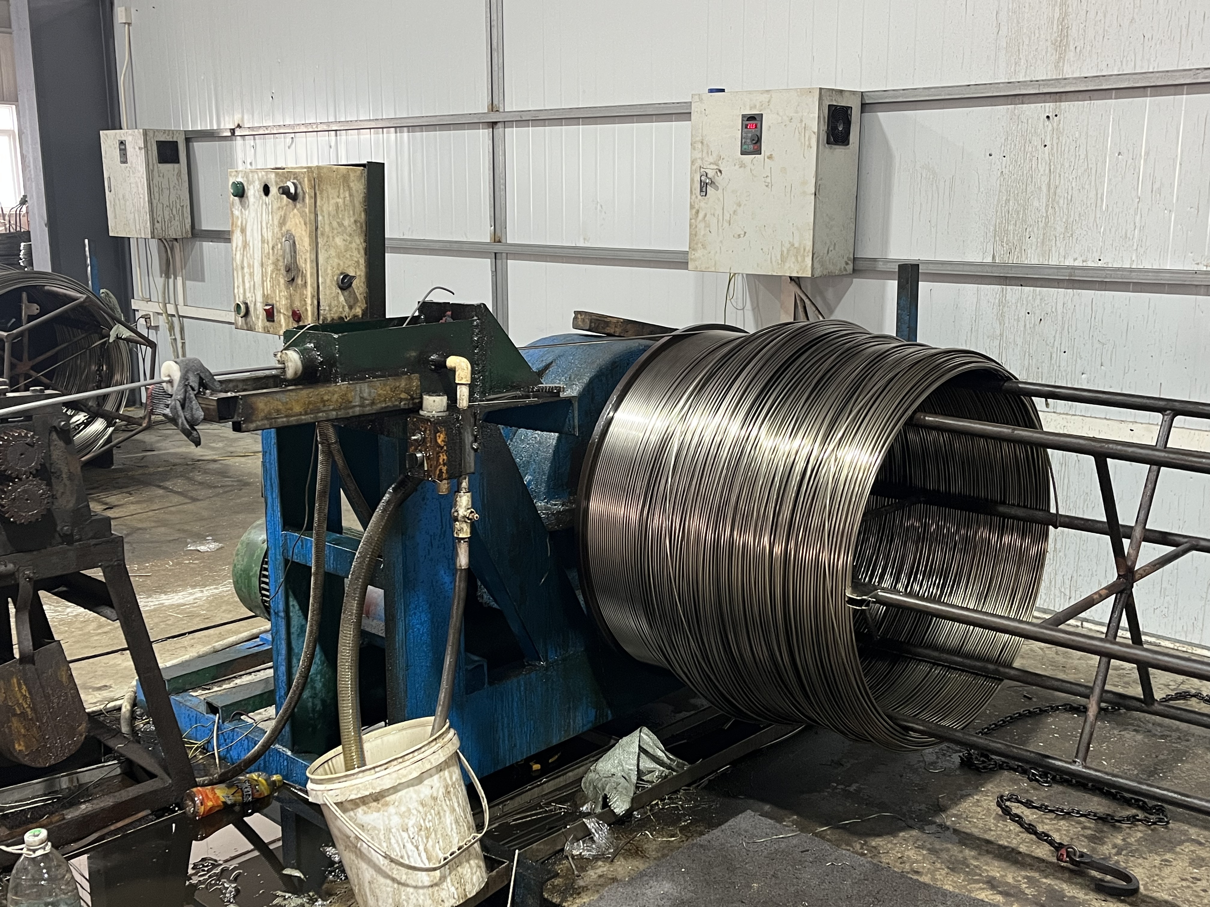 Stainless steel industrial pipe