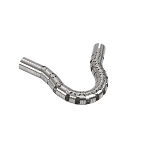 304 Stainless Steel Medical Snake Bone Tube Precision Machined Flexible Endoscope Pipe for Fabrication Services