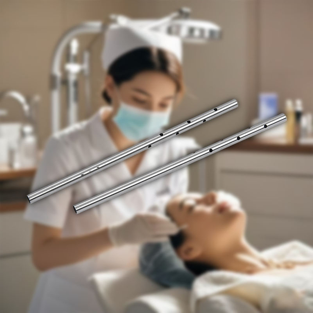 Customized 304 Stainless Steel Ring Medical Sea Wave Tube Perforated Stainless Steel Straight Pipe