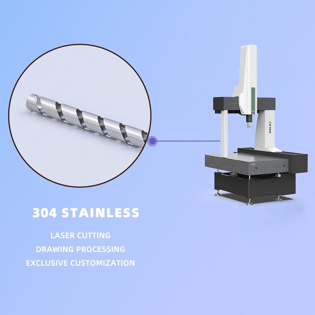 Customized precision stainless steel tubes for medical machinery