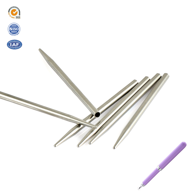 316/304High-quality seamless stainless steel tubes with narrowing processing