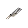 Oblique Opening Precision 304 Stainless Steel Capillary Tubes with Tapered Variable Diameter Sealing