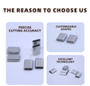 High-quality C-type stainless steel charger ports with processing services